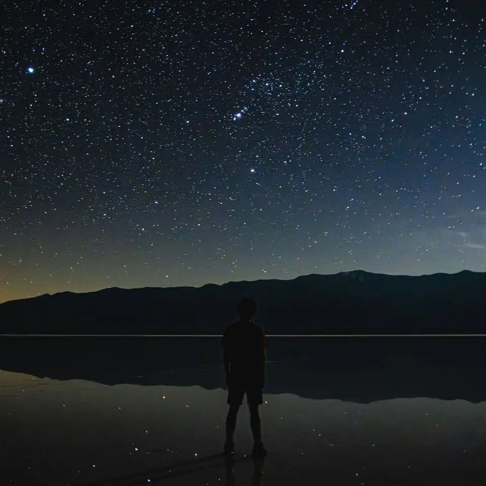 Star field before compression